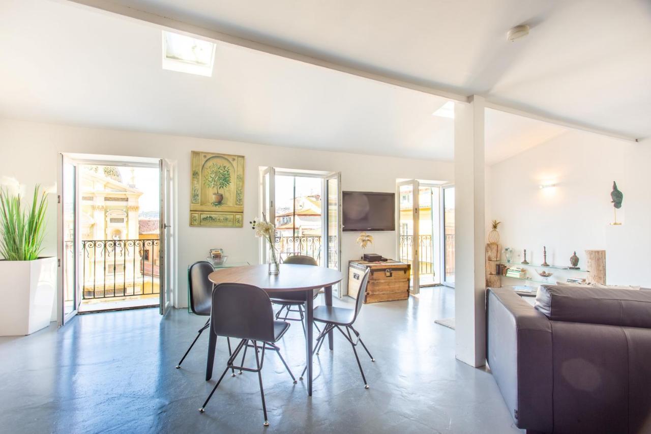 Ross 5- F2, Lumineux, Balcon, Loft, Clim, Vieux-Nice Exteriér fotografie