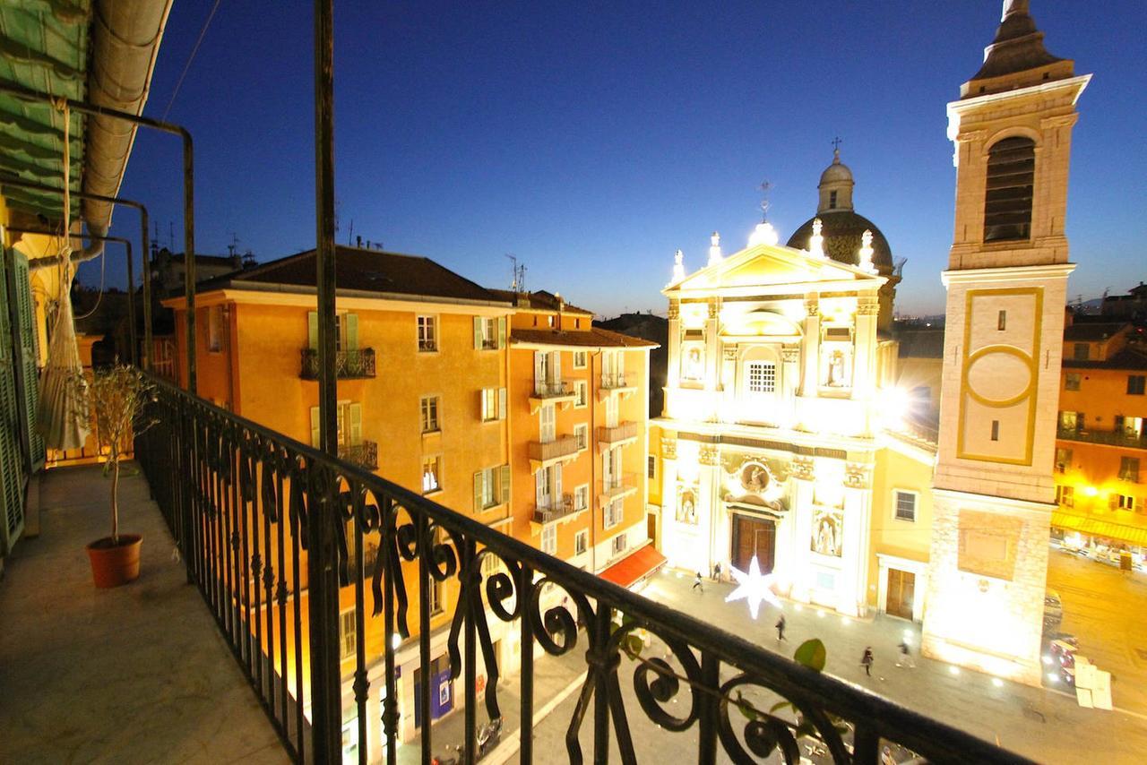 Ross 5- F2, Lumineux, Balcon, Loft, Clim, Vieux-Nice Exteriér fotografie