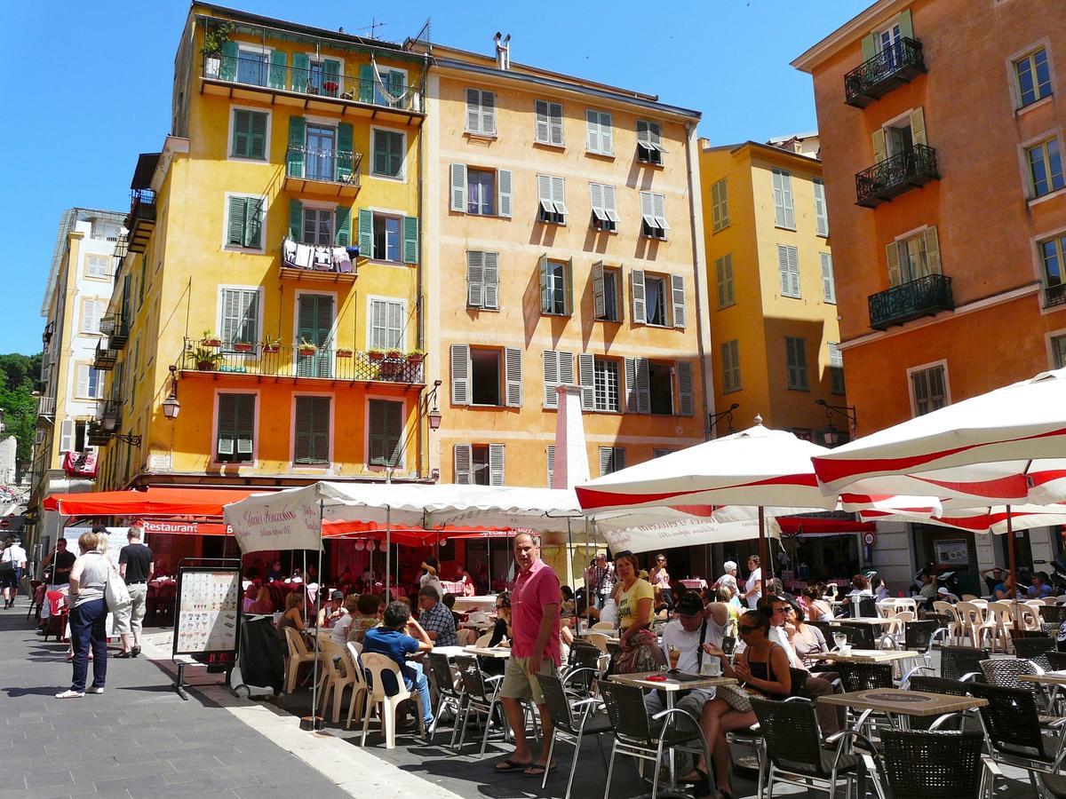 Ross 5- F2, Lumineux, Balcon, Loft, Clim, Vieux-Nice Exteriér fotografie
