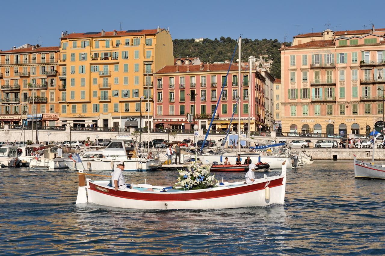 Ross 5- F2, Lumineux, Balcon, Loft, Clim, Vieux-Nice Exteriér fotografie